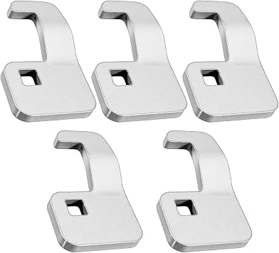 TIKSCIENCE C7120 Heavy-Duty Mailbox Lock Cam Fit for CompX National C9100 C9200 Florence 1570F Series USPS-L-1172C CBU STD-4C, Silver Heavy-Duty Cam, 5 Pack