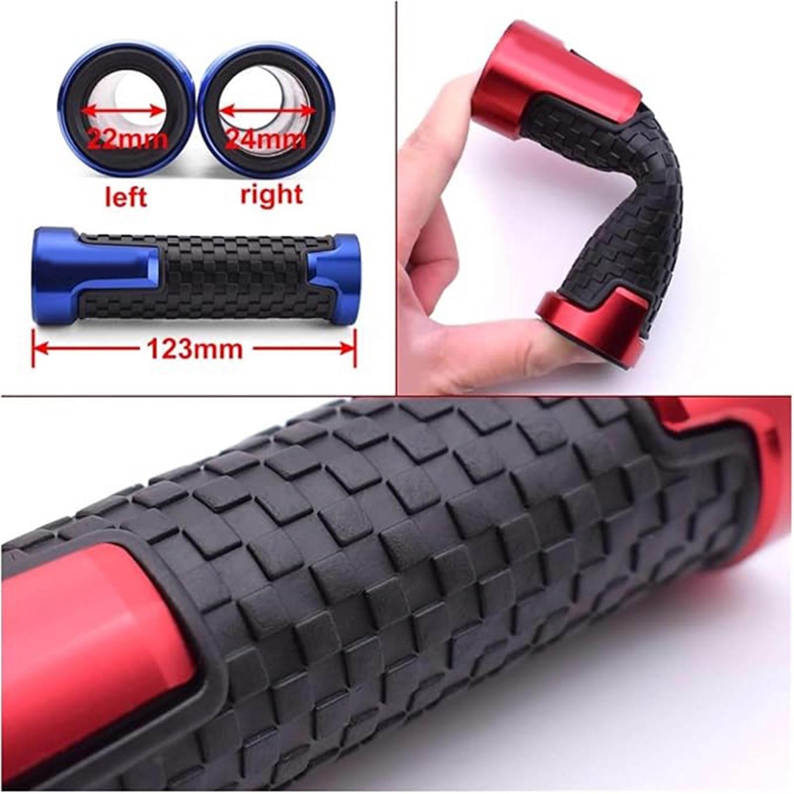 Amazon | に適合する ZX-6R ZX6R ZX-10R ZX10R用バイクハンドルバー