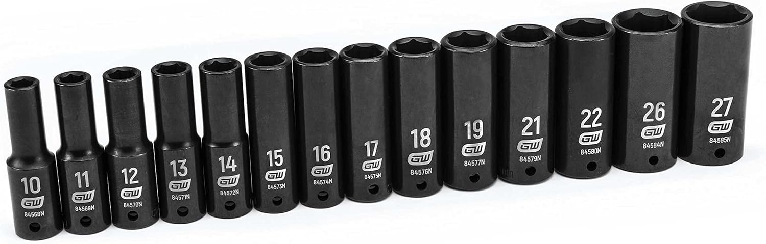 Exсluѕіvе Dіѕсоunt 80% оƒƒеr GEARWRENCH 14 Pc. 1/2 Drive 6 Pt. Deep Impact Socket Set, Metric - 84955N