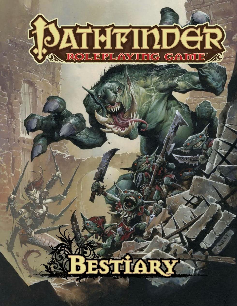 Pathfinder Roleplaying Game: Bestiary 1 (PATHFINDER RPG BESTIARY 2)      Hardcover – November 3, 2009