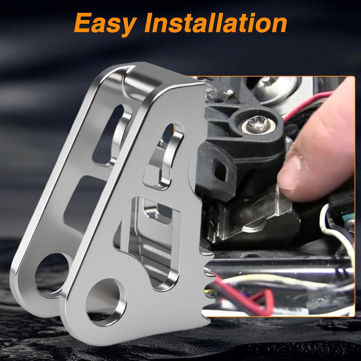 Upgraded Stainless Steel Door Handle Repair Kit Microswitch Harness Door Handle Paddle Gear Compatible with Tesla Model S 2012-2017 Replace#: 1042845-00-A