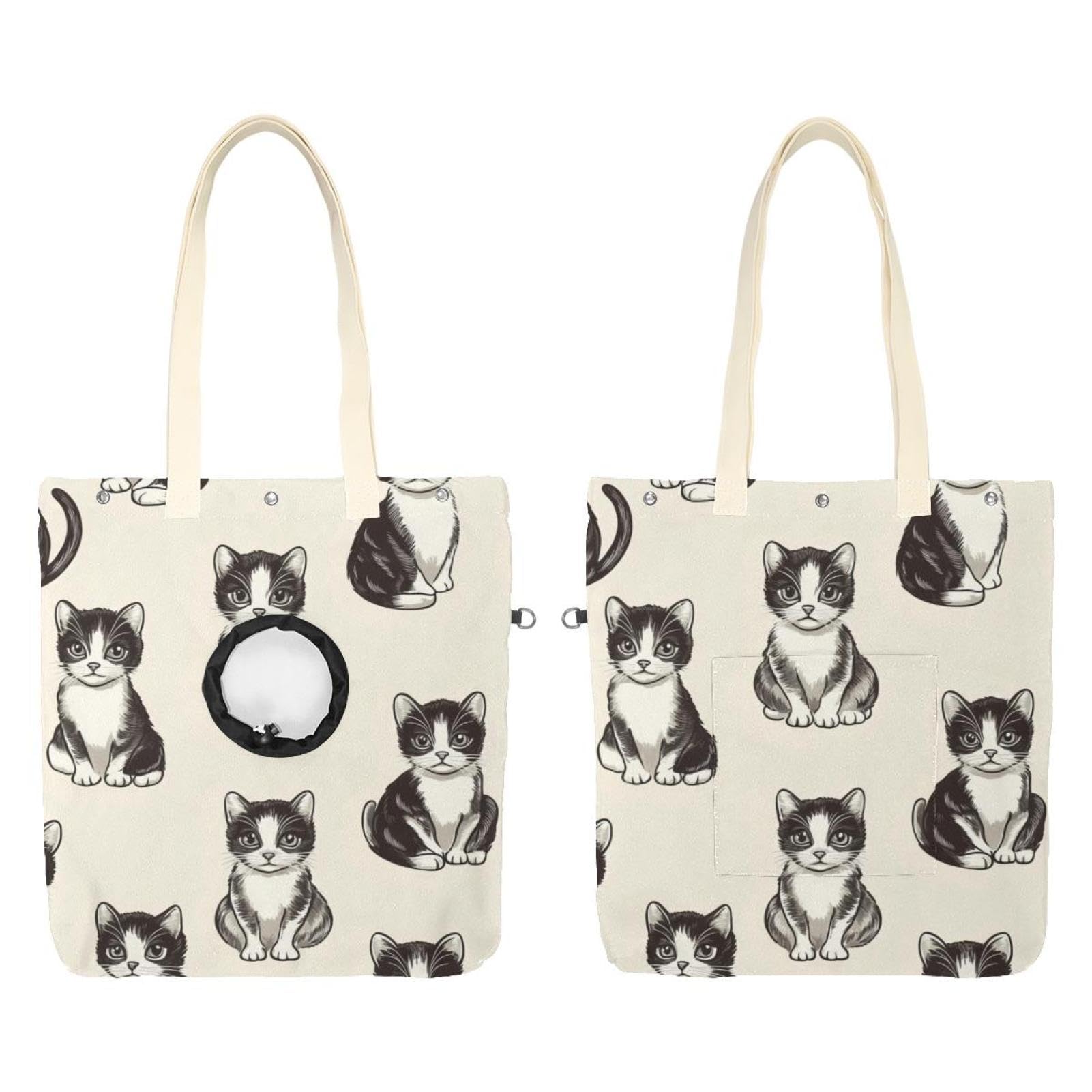 Sac de transport en toile de qualité supérieure pour chaton