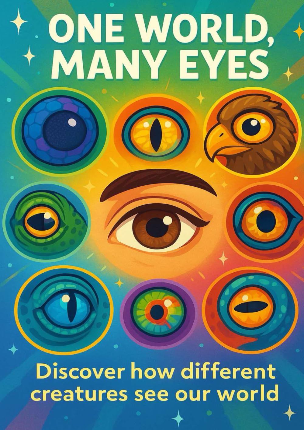 ONE WORLD, MANY EYES: Discover how different creatures see our world