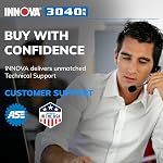 INNOVA 3040RS, OBD2 Scanner, Live Data Streamer, Battery/Alt Tester, Reset Check Engine Light/Brake Light/Oil Light, Free Mechanic Recommended Fix & Parts & Est Repair Cost, Free Updates
