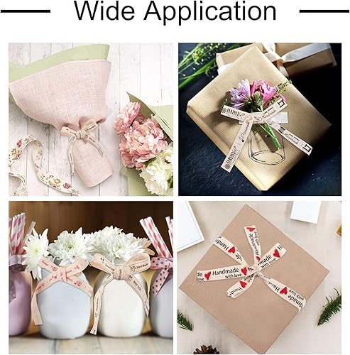 Vista 84 de Cheriswelry 300 piezas de eslabones de madera rectangular con palabra hecha a mano Schima Superba enlaces de madera ovalados etiqueta de rombo 3