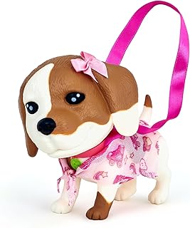Coleção Puff Baby Dog Malu, 13 cm de altura