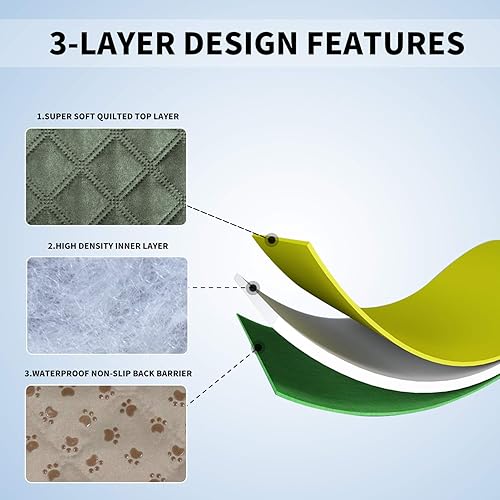 Vista 94 de Easy-Going - Funda protectora, 100 % impermeable, protector de muebles, funda de sofá, funda antideslizante lavable, reutilizable, contra Beige