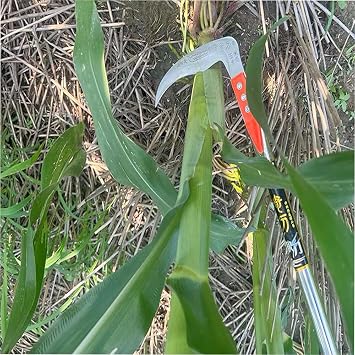 Scythe Tool,Sickle Garden Tool Long Handle.