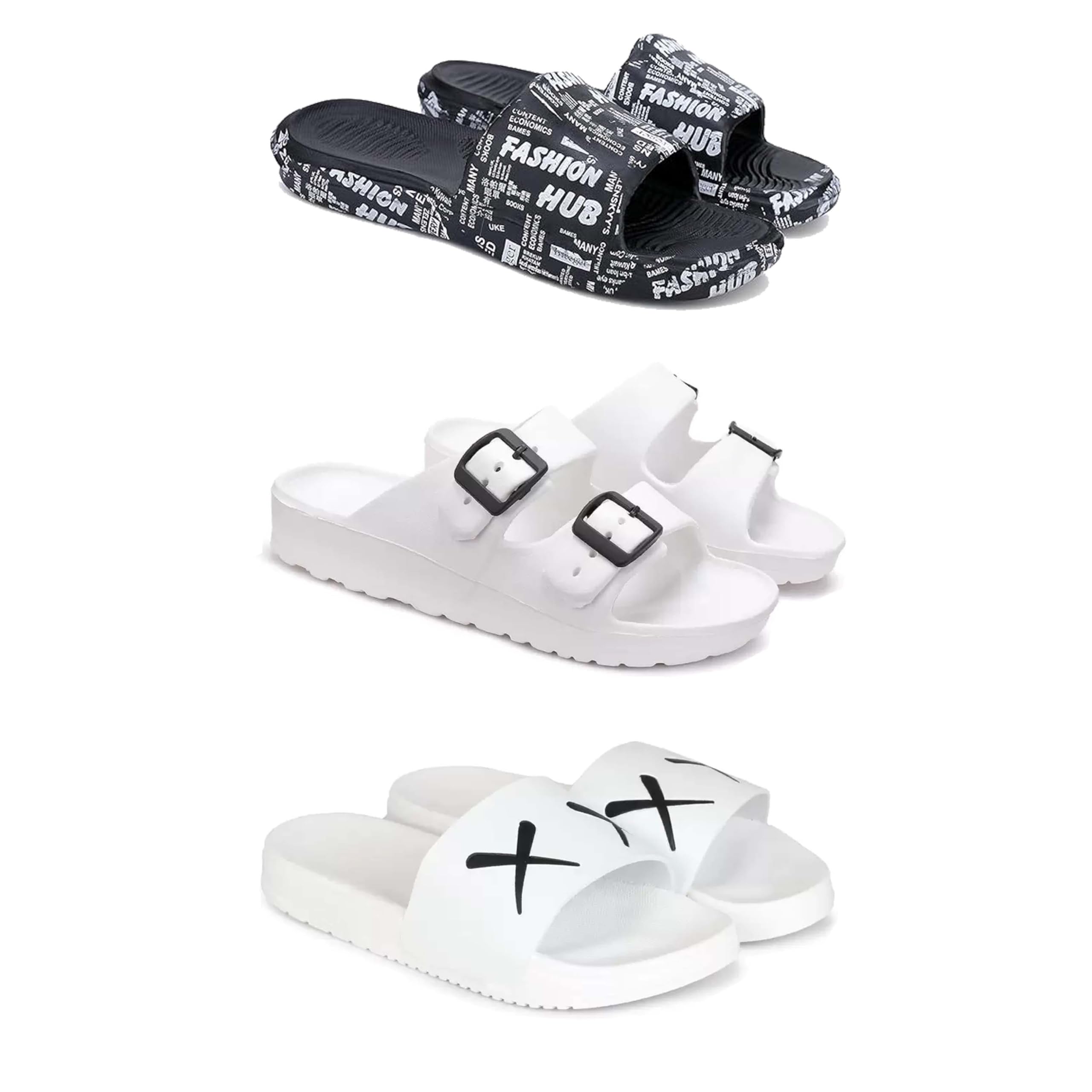Men’s Casual Slip-On Sandals – Designs & Stylish Open-ToePCV-SAN-(3-COMBO)-3103-3113-3029-picture-52