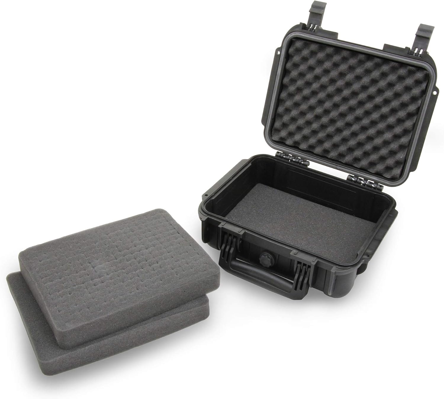 CASEMATIX Graded Coin Case Compatible with 55+ PCGS or NGC Coin Slabs, Waterproof Coin Storage Box with Customizable Foam Will Fit Most Coin Holders for Collectors, Includes Padlock : Office Products