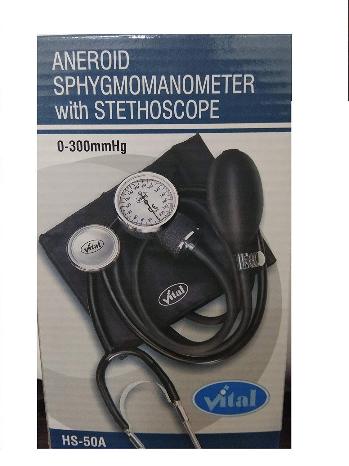 Vital Monitor_a1 Aneroid Blood Pressure Apparatus HS-50A for Accurate Measurement (Black)-image-30