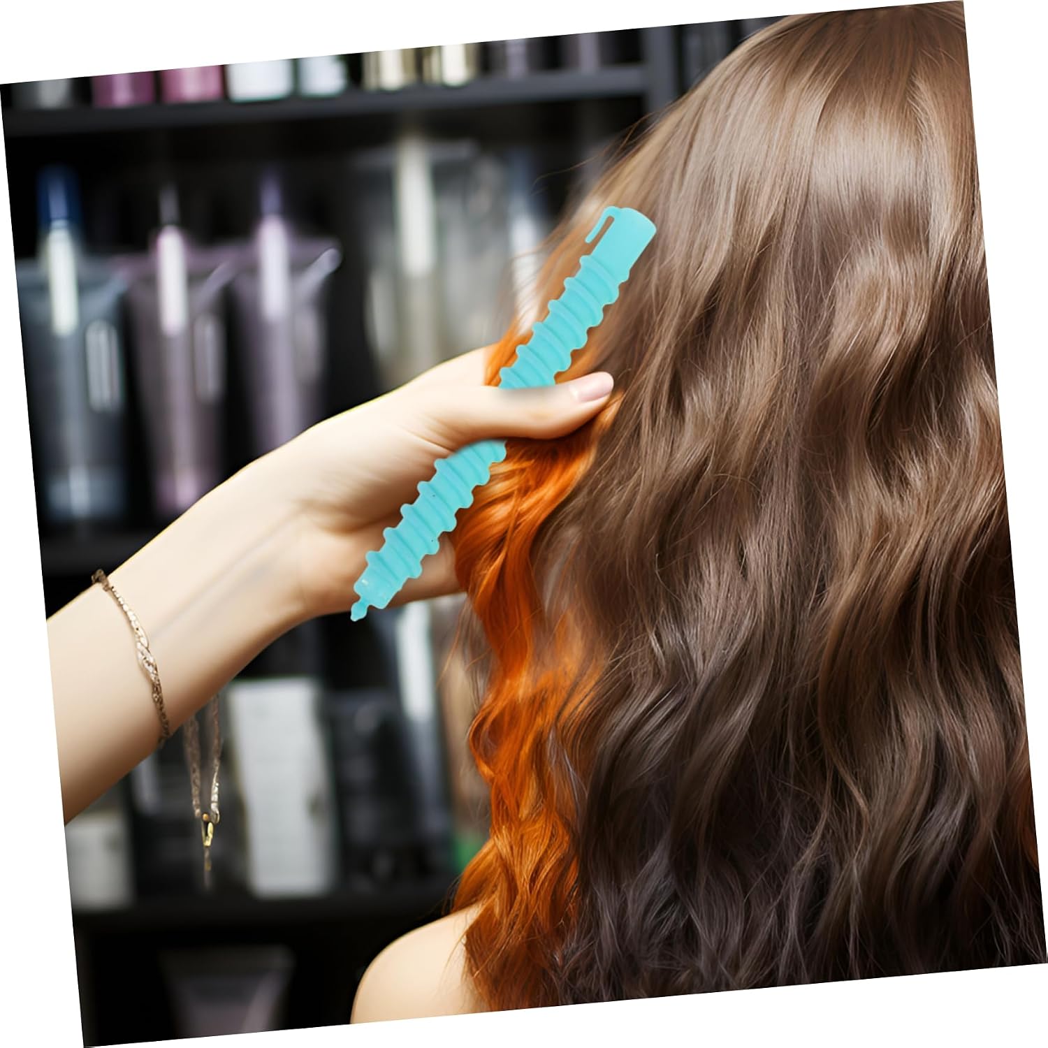 60pcs Spiral Hair Perm Rods for Curls Lightweight Cold Wave Rods for Short and Long Hair Durable Plastic Design for Effortless Styling Random Colors