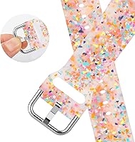 Vista 141 de Correa deportiva de silicona suave compatible con cierre clásico compatible con correas de Apple Watch de 49, 45, 44, 42, 41, 40 y 38 mm para iWatch