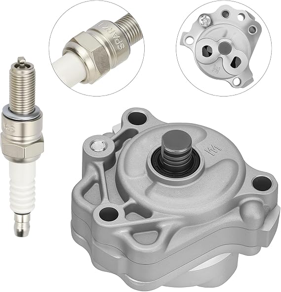 JAVIK Oil Pump & Oil Filter Drive Gear Spark Plug Gasket Kit For Yamaha Raptor 700 700R 2006-2024 0.E.M# 5LP-13300-00-00 3AJ-13325-00-00 4X7-13440-01-00 4X7-13440-90-00
