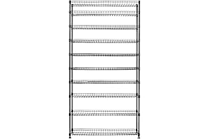 SafeRacks Heavy Duty 10-Tier Shoe Rack: Ultimate Garage Shoe Storage Solution