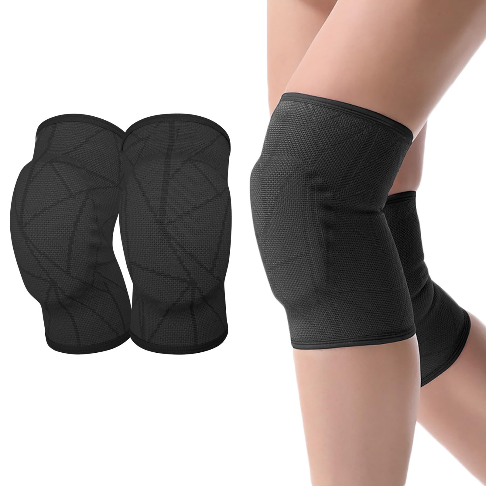 Thick Cushioned Kids Knee Pads Girls Boys Anti-Collision Sport Scooter Knee Brace Soft Sponge Knee Support Skating Cycling Dance Knee Protector Guards Protective Gear Volleyball Football GYM Kneepad