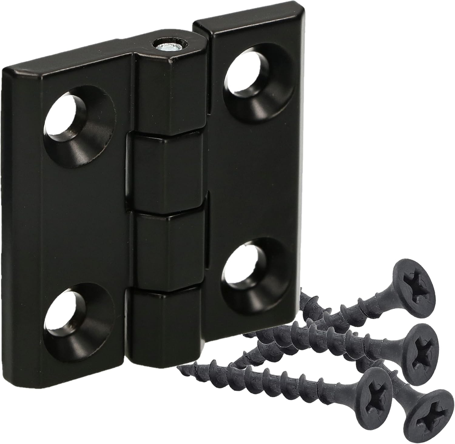 4PCS 50 * 60 * 10MM Nylon Door Hinge Plastic Black Folding Door - View #13