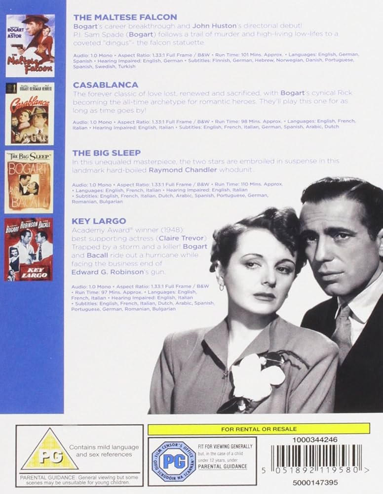 Amazon.com: Humphrey Bogart: Golden Age Collection [DVD