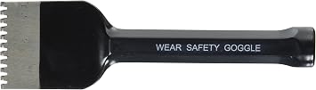Kraft Tool BL414 Toothed Stone Masons Chisel, 2-1/4-Inch