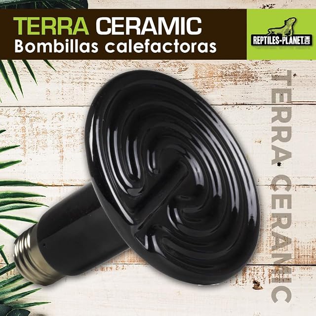 Foto 2 de 7 de Reptiles-Planet Lámpara Calefactora Radiante de Cerámica Terra, 100W
