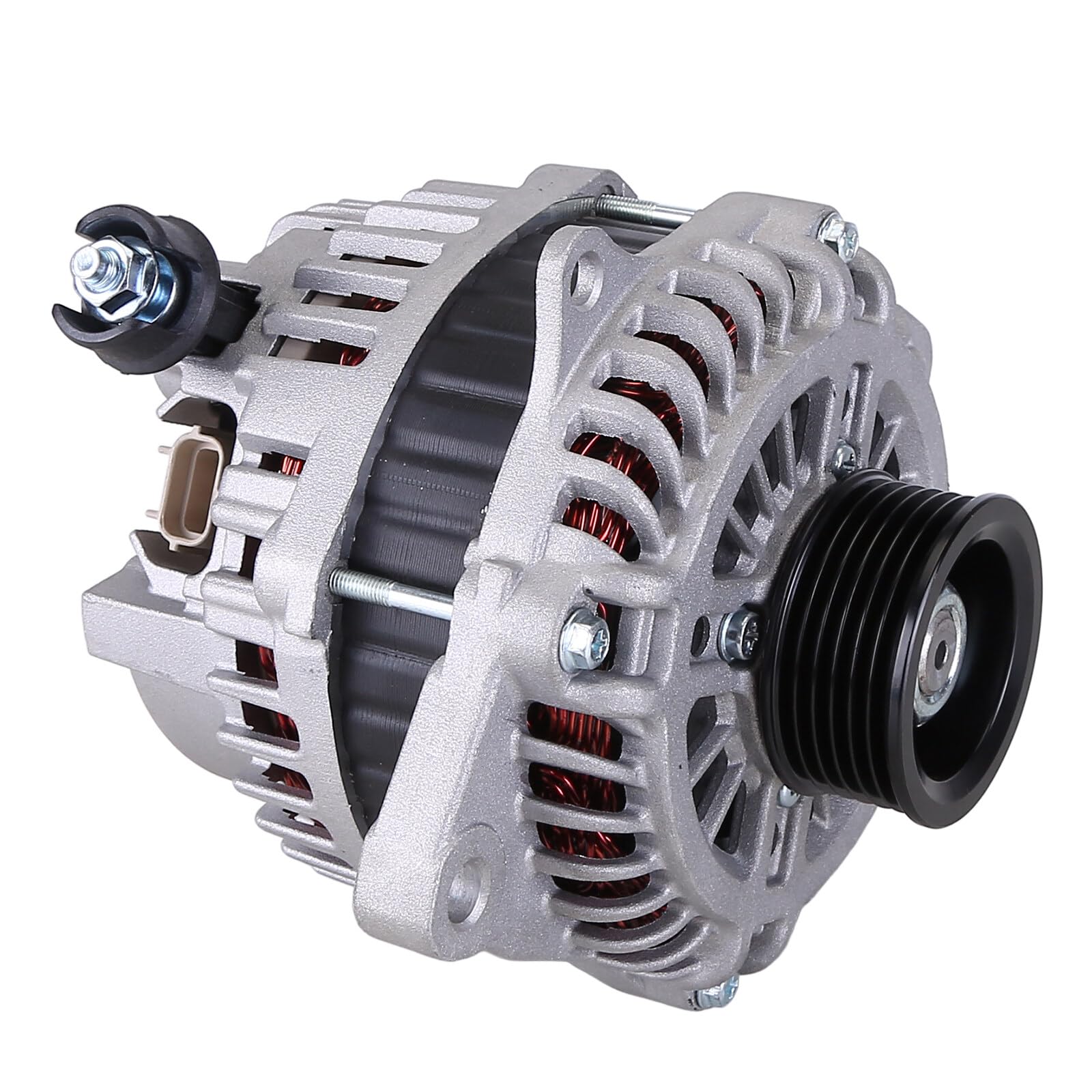 NURATIT Alternator Compatible With Ford Edge 2007-2014, Ford Fusion 2010 2012 Taurus 2008 2012 Model Lincoln Mkx 2007 2010 Replace 11273n 12v 150amp Cw S6