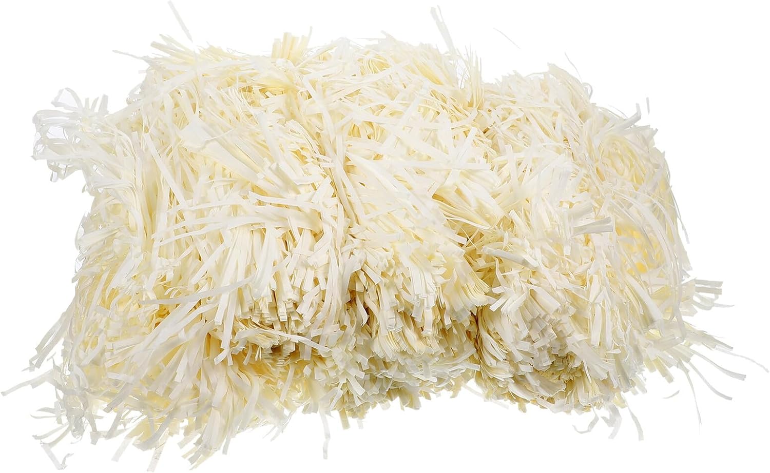 VERDANVERSE Shredded Tissue Paper Box Filler 500g Pack, Basket Filling Crinkle Cut Paper for Boxes and Party Decorations, Milk White Color, for Birthday and Holiday Wrapping