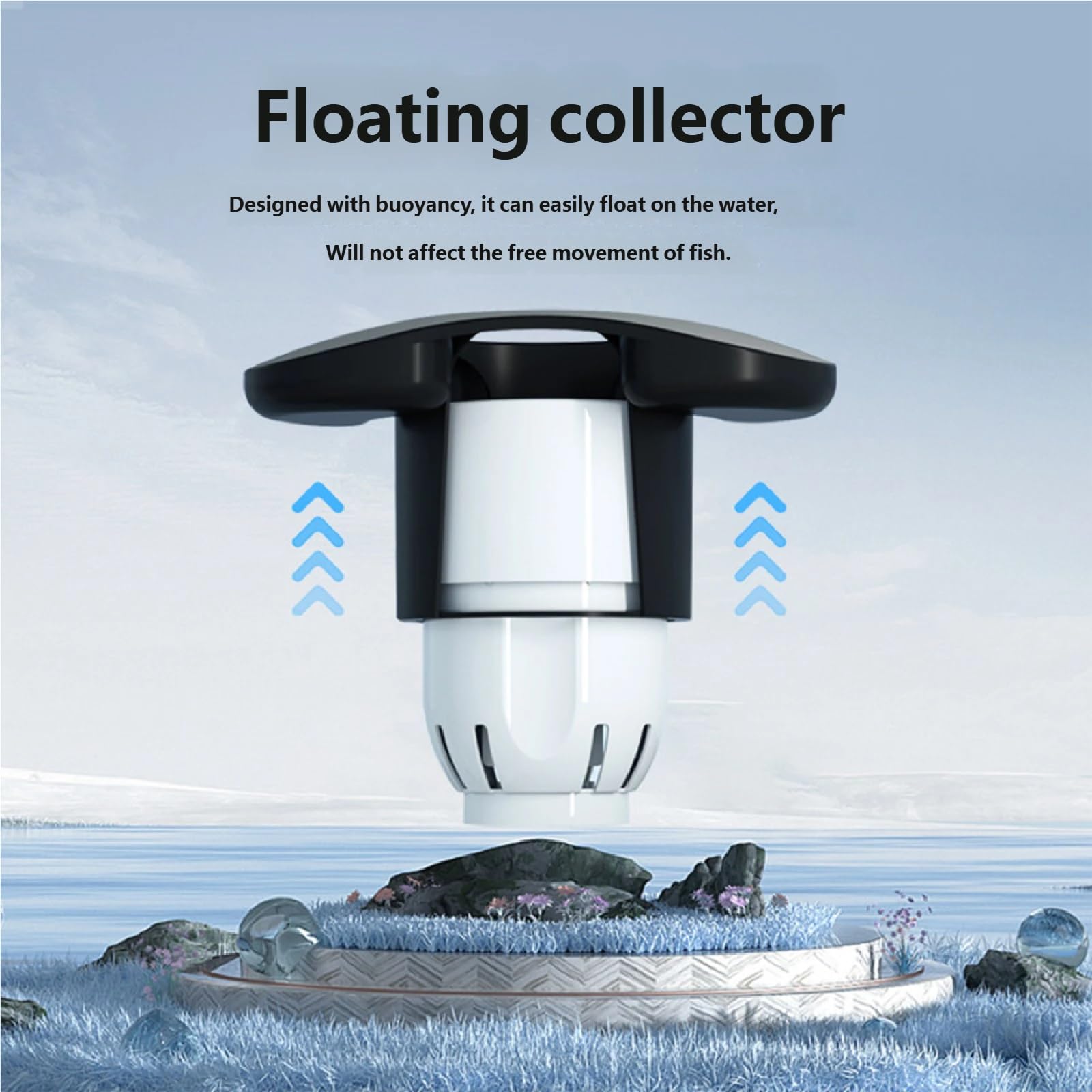 Skimmer Automático de Pared para Piscina, Plástico Duradero, Limpieza Eficaz de Residuos Superficiales para Piscinas Enterradas/sobre Tierra