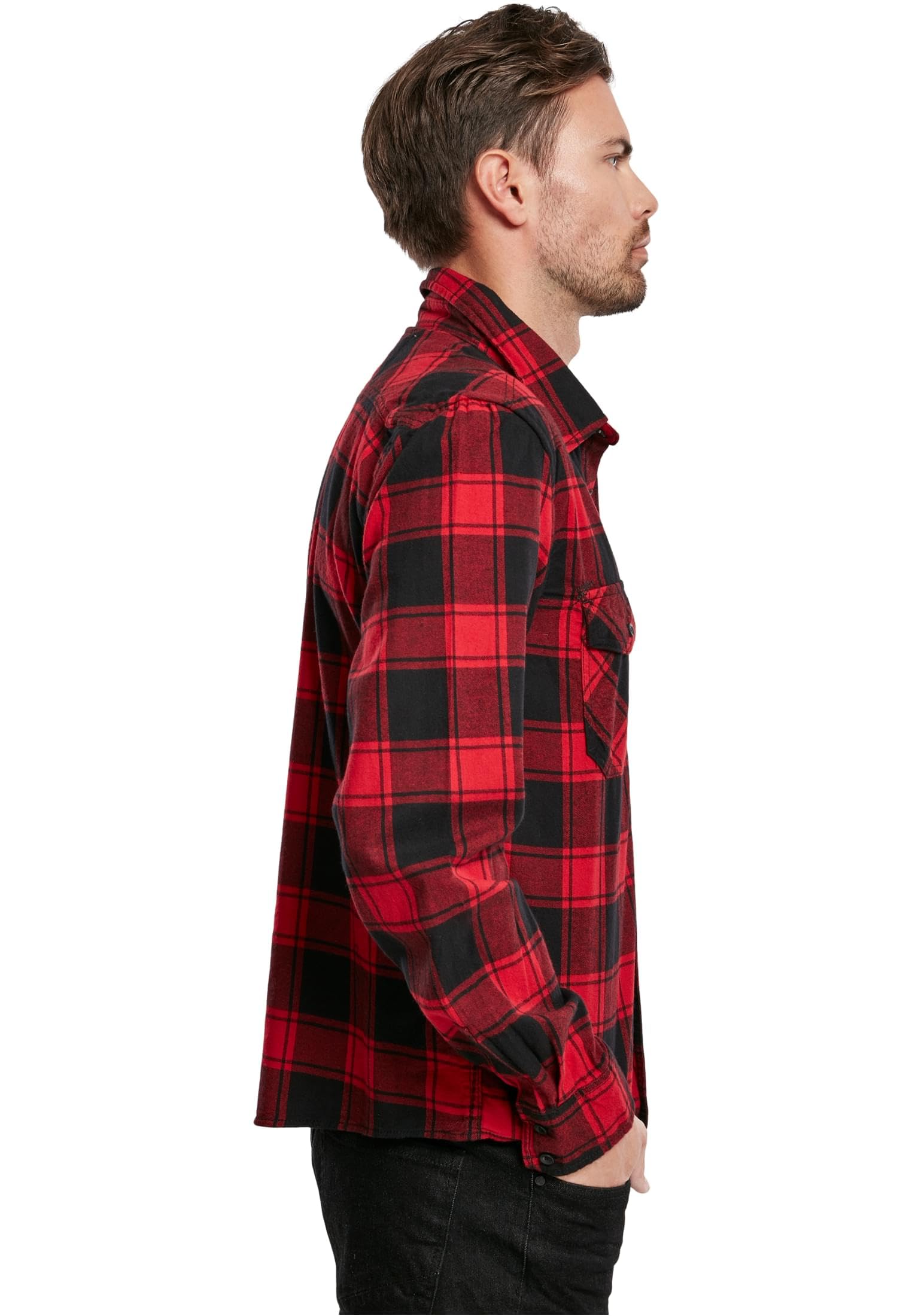 Brandit Camicia A Quadri Uomo Flanella Hemd