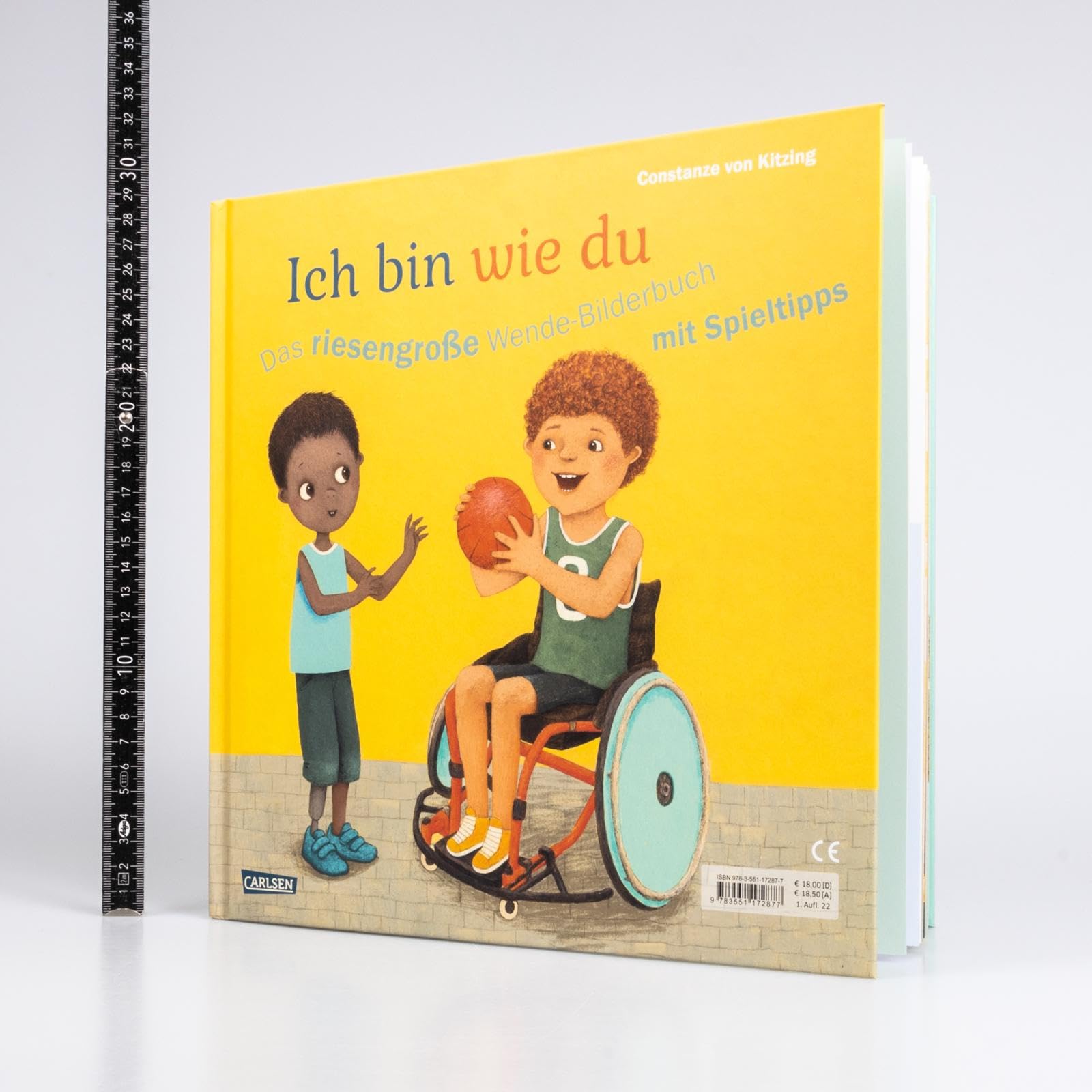 Ich bin anders als du – Ich bin wie du: Das riesengroße Wende-Bilderbuch mit Spieltipps: Praktisches Großformat-Bilderbuch zum Gemeinsam-Anschauen ab 3 Jahren
