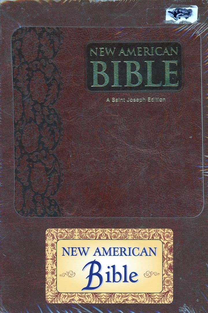 Giant Print Bible-Nab-St. Joseph Imitation Leather – January 1, 2015