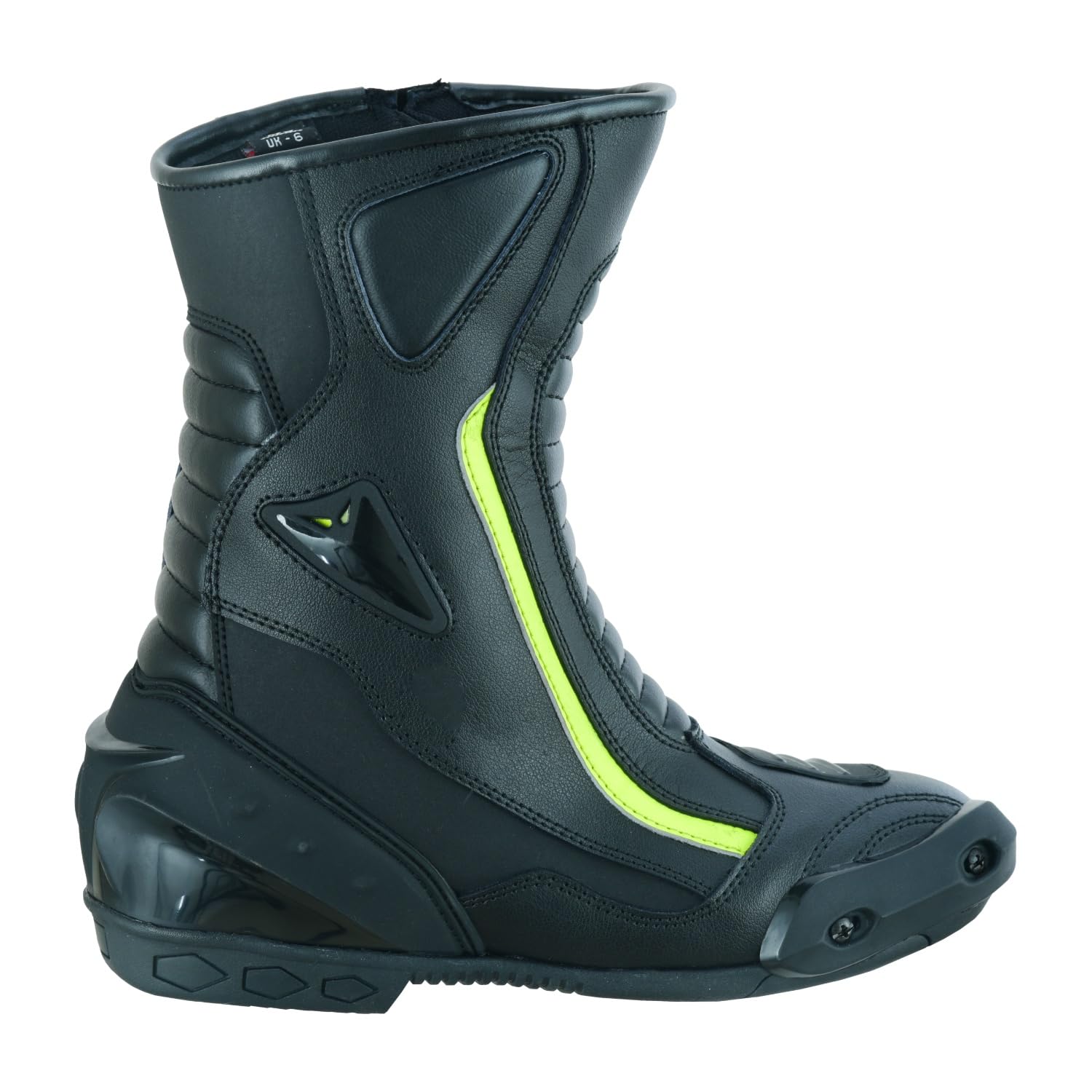 Herren Motorradstiefel – Robuste Biker Schuhe mit Knöchelschutz, Schalthebelverstärkung & Schnürsenkel mit Klett-Abdeckung