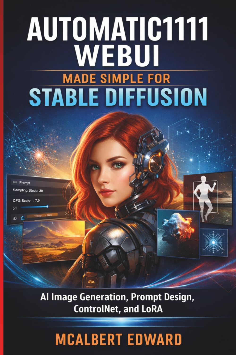 AUTOMATIC1111 WEBUI MADE SIMPLE FOR STABLE DIFFUSION: AI Image Generation, Prompt Design, ControlNet, and LoRA