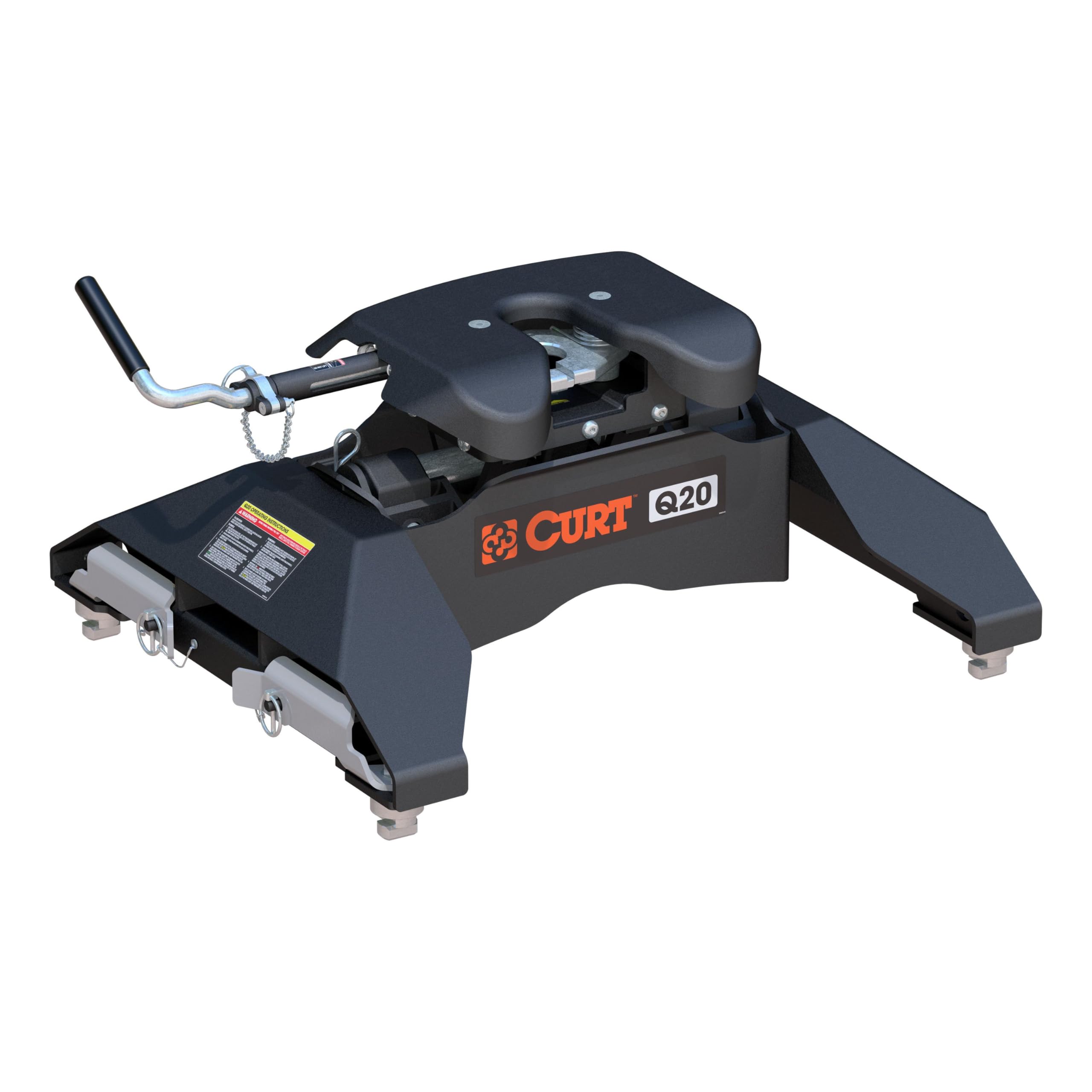 Q20 5th Wheel Hitch, Compatible with Select Silverado, Sierra 2500/3500 HD (8' Bed)