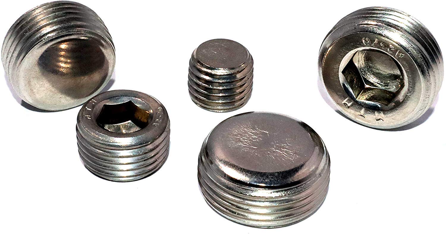 Verschlussschrauben M16x1,5 DIN 906 mit Innensechskant Edelstahl  