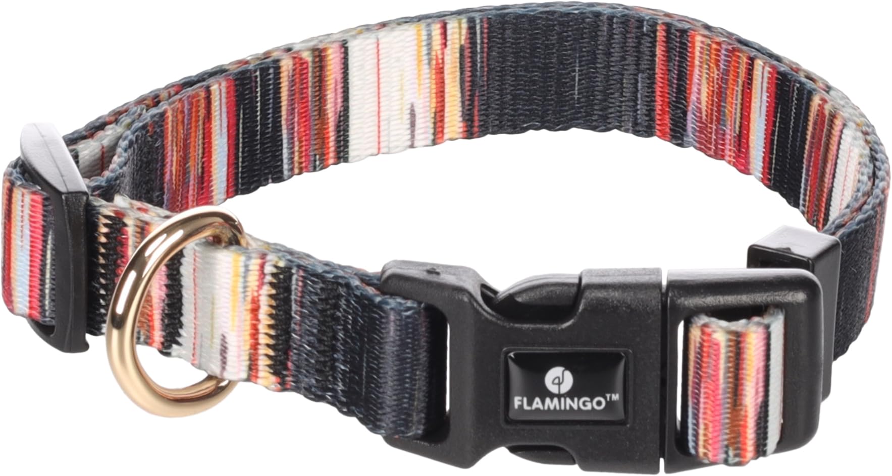 Flamingo Dog Collar Tabor Mix S 30-45cm 15mm