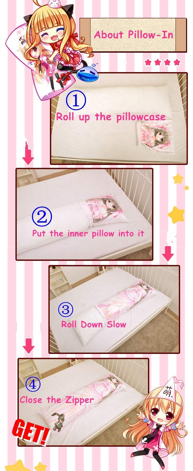 Buy Rangnis Albedo Overlord Anime Body Pillow Cover Case 2way Tricot