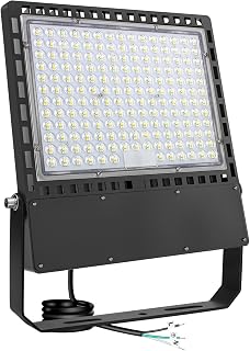 STASUN Flying Series Ultra 400W 60000LM LED Flood Light Outdoor, 100-277V 5000K White, IP66 Waterproof Stadium Lights for Arena, Parking Lot, Courts, Commercial, ETL Certification