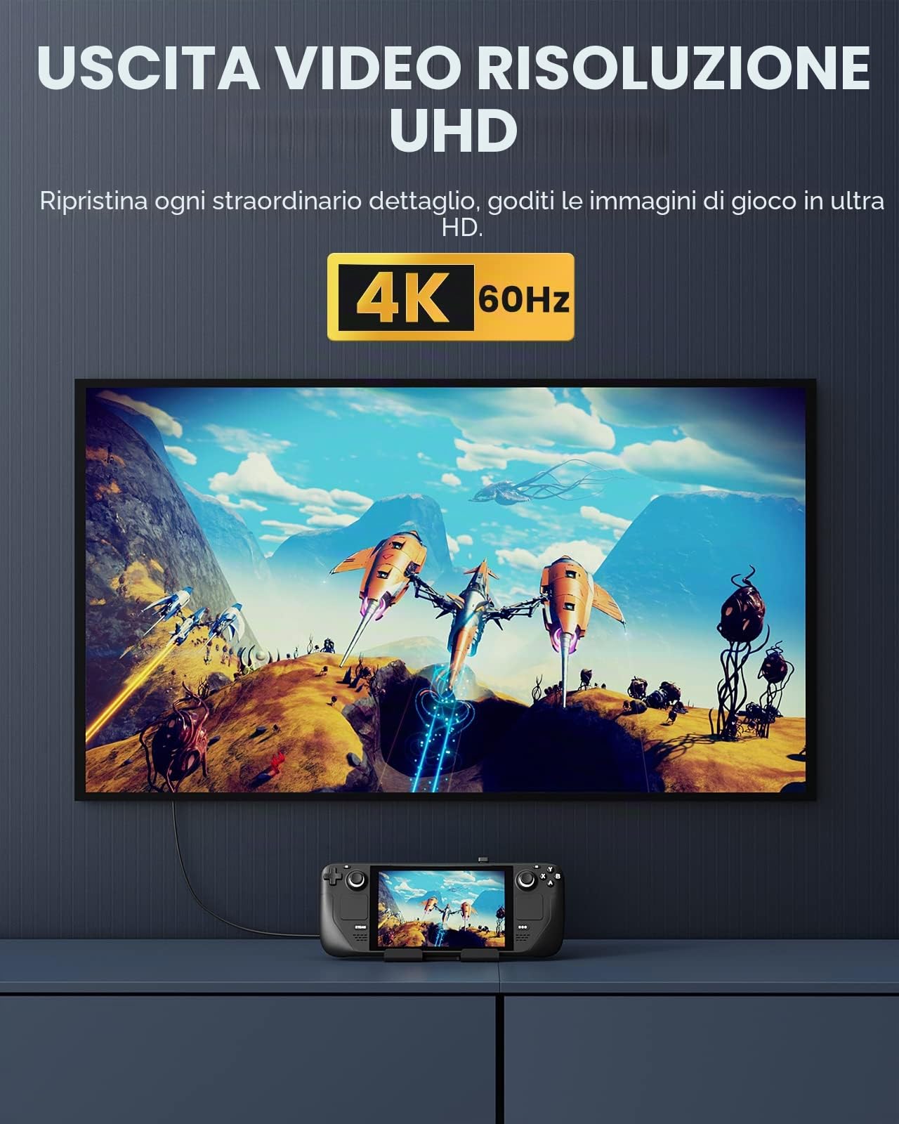 Moko 2 Pezzi Adattatori USB C a USB, 180° Adattatore USB C Maschio a USB-C Femmina a Forma di U, Connettore USB C con Ricarica Rapida per Steam Deck Switch PC Tablet Telefono