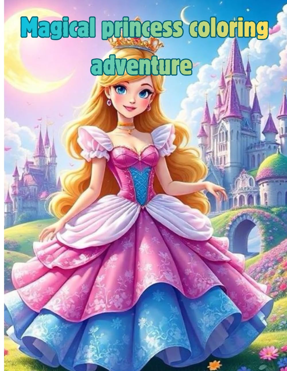 Magical Princess Coloring Adventure: Color Your Way Into Royal Dreams
