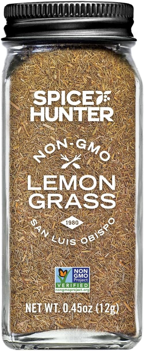 Spice Hunter Lemon Grass Leaves, Gourmet, 0.45 Ounce (Pack of 6)