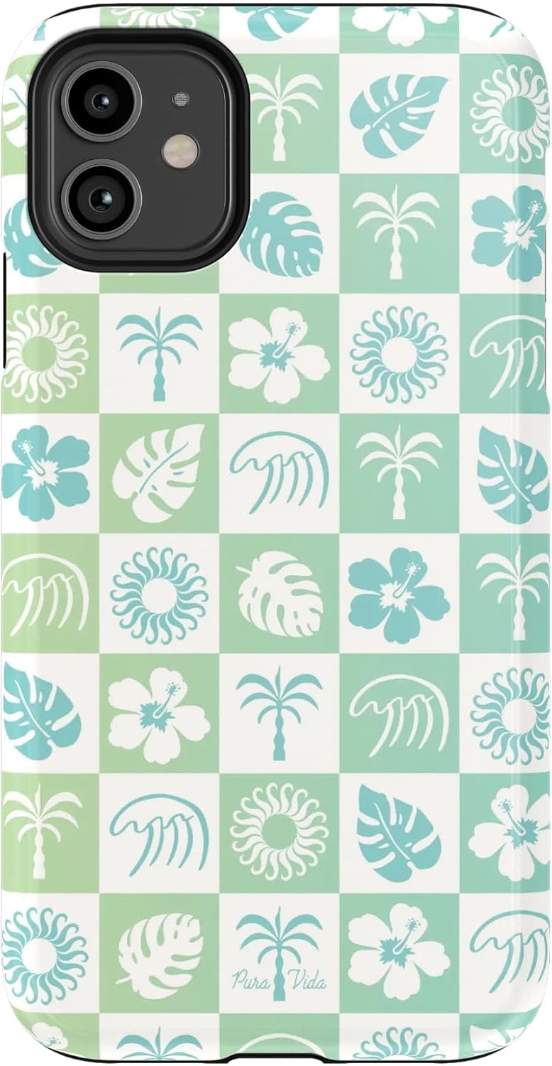 Casely iPhone 11 Case | Nantucket Cottage | Blue Hydrangea | Essential Slim Dual-Layer Protective Design