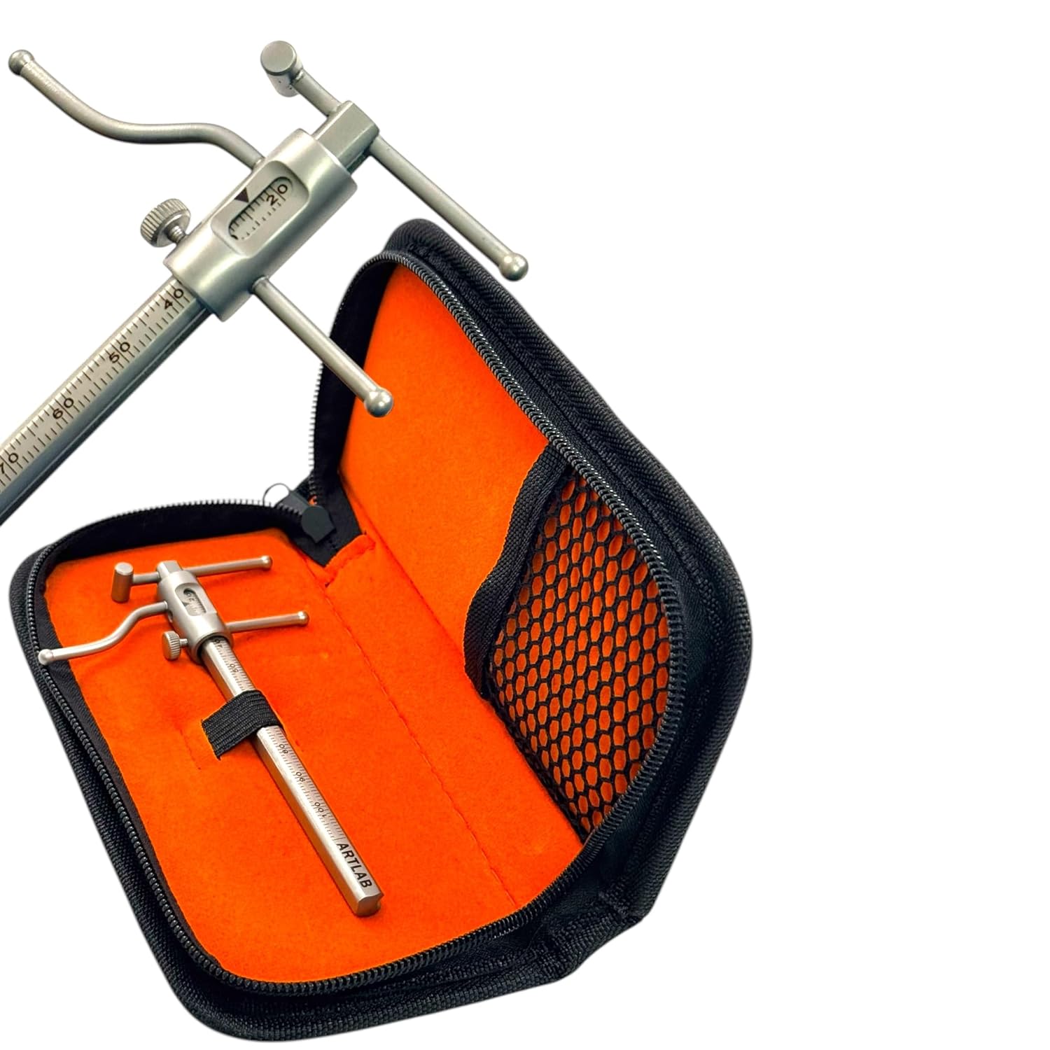 20mm to 100mm Venus Apollo Dental Gauge - Bracket Height Moveable Adjustable Locator and Measuring Tool - Vertical Dimension of Occlusion