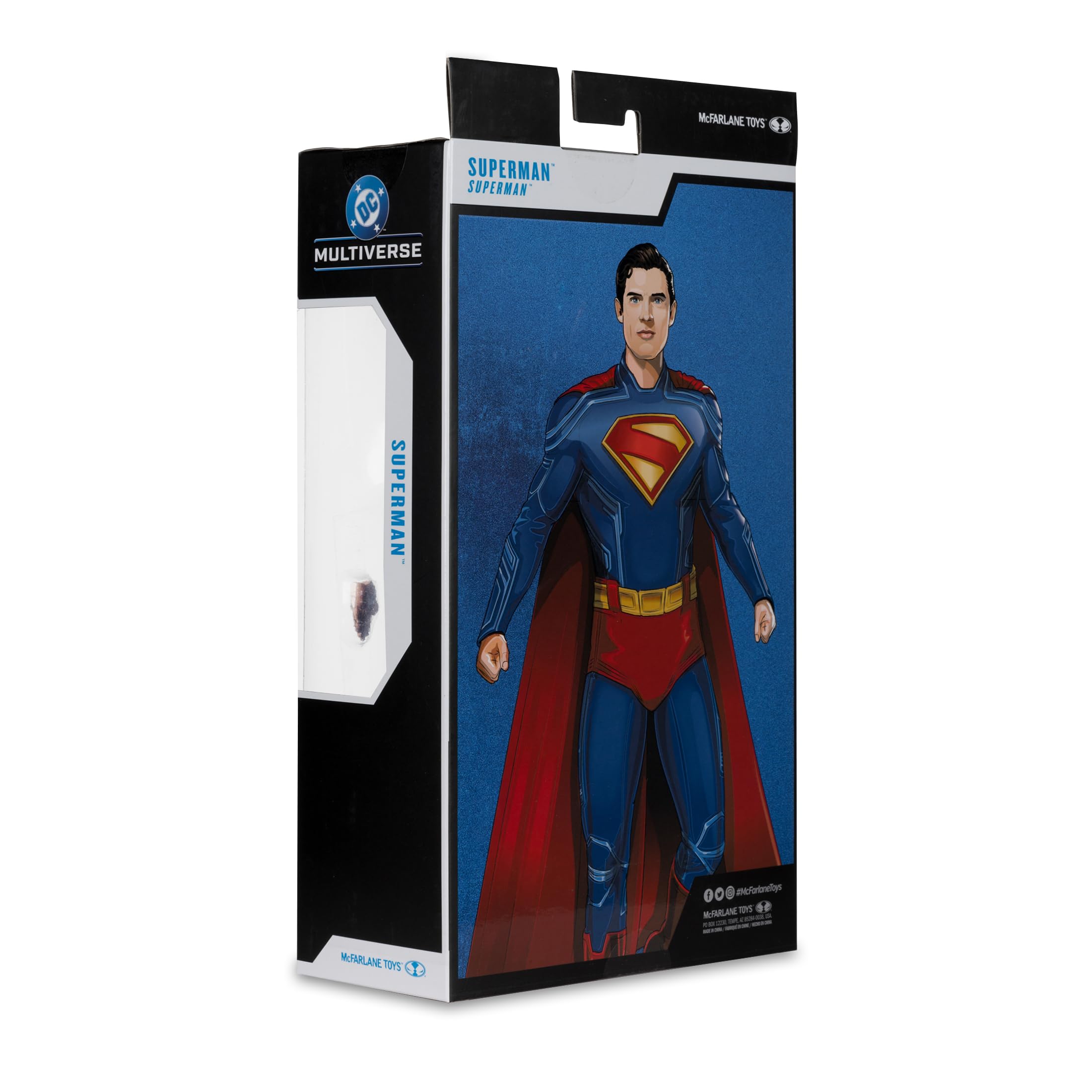 McFarlane Toys Superman (2025) DC Multiverse - Figura de acción de Superman (Battle Damaged) (Gold Label), 18 cm