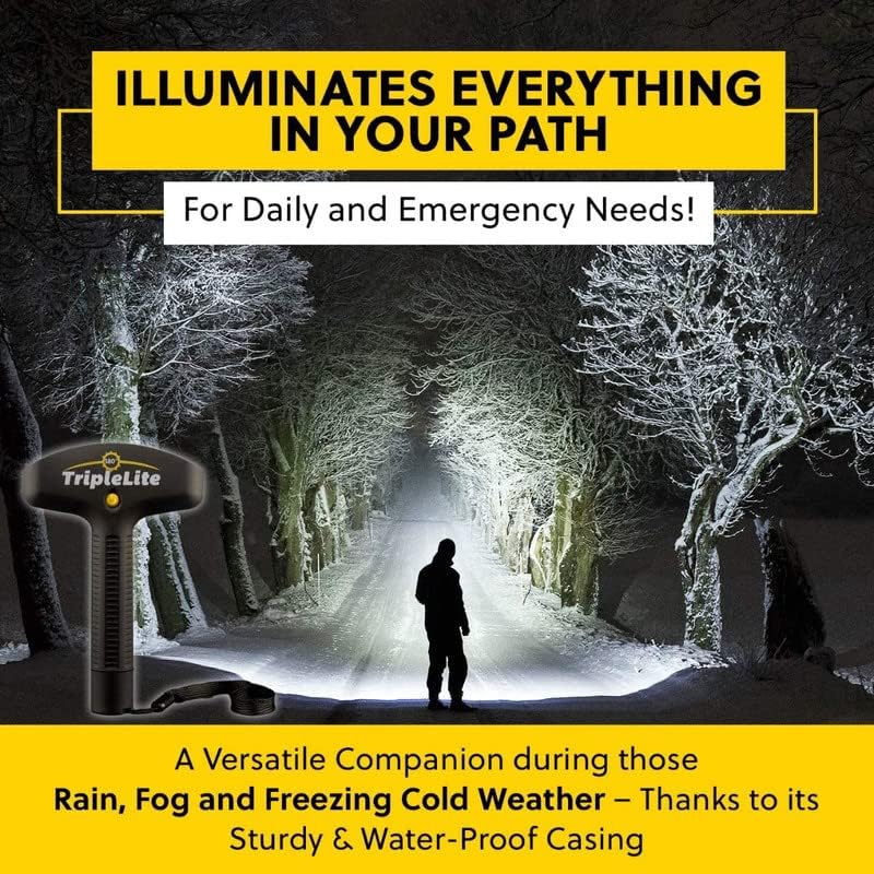 Miniatura 3 de Linterna LED de 180 grados, luz súper brillante, alta 300 lúmenes, luz resistente al agua para accesorios de campamento, exteriores, linterna de