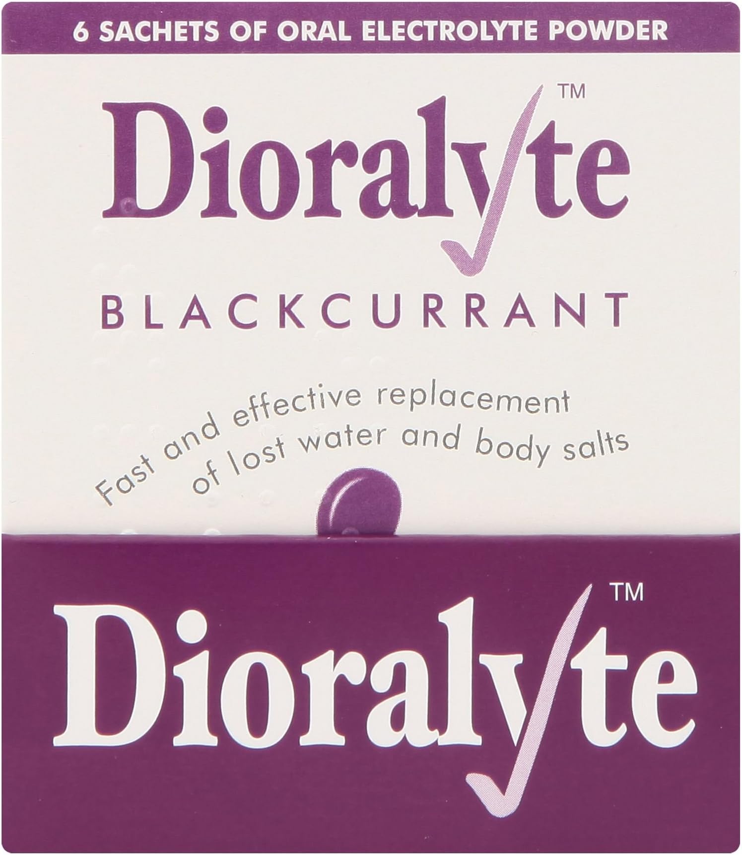 Dioralyte 5 X Blackcurrant 6 Sachets