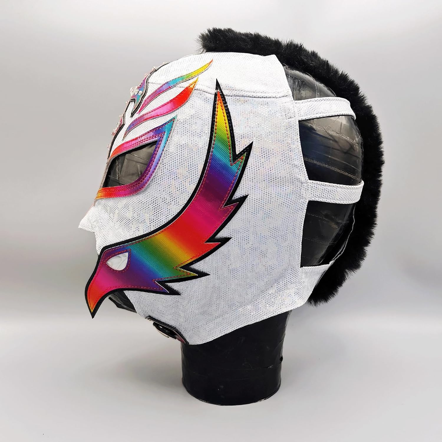 Wrestling MASK Rey Mysterio 619 Luchador Wrestler MASK Lucha Libre Mexicana White