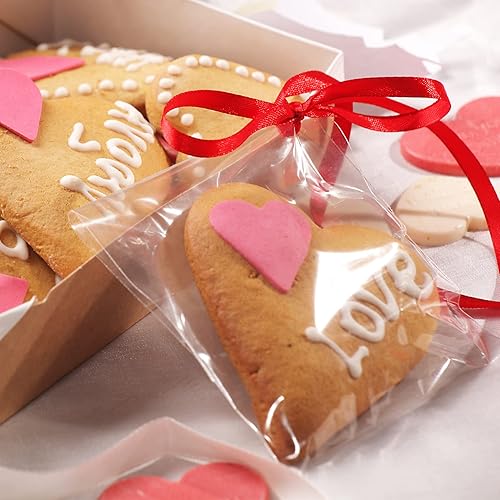 Miniatura 6 de Morepack Bolsas de celofán autosellantes de 4 x 4 pulgadas, bolsas de celofán resellables transparentes y autoadhesivas para embalaje, 200 unidades