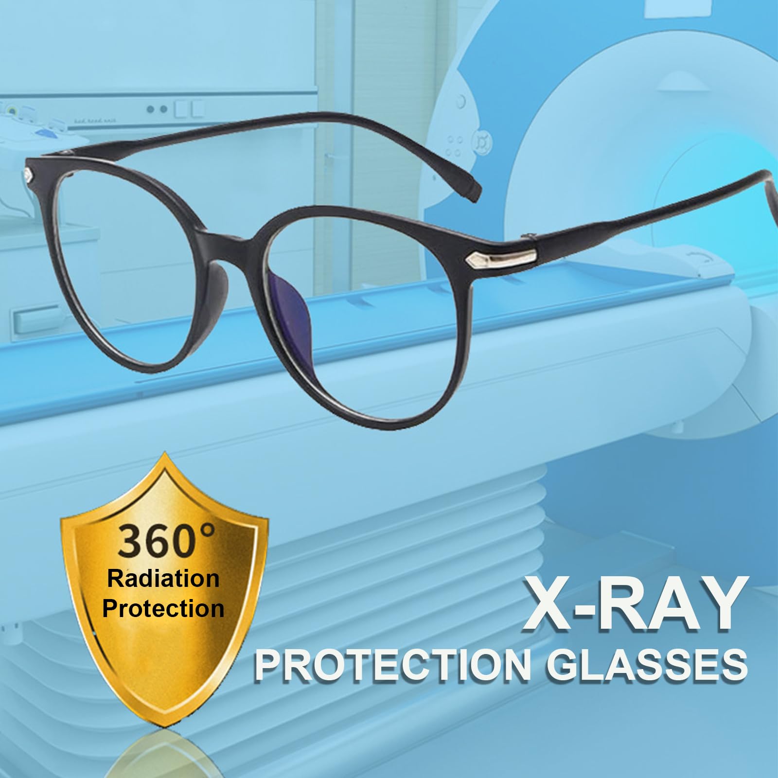 Röntgenschutzbrille 0.75mmpb Bleibrille Labor Strahlenschutzbrille