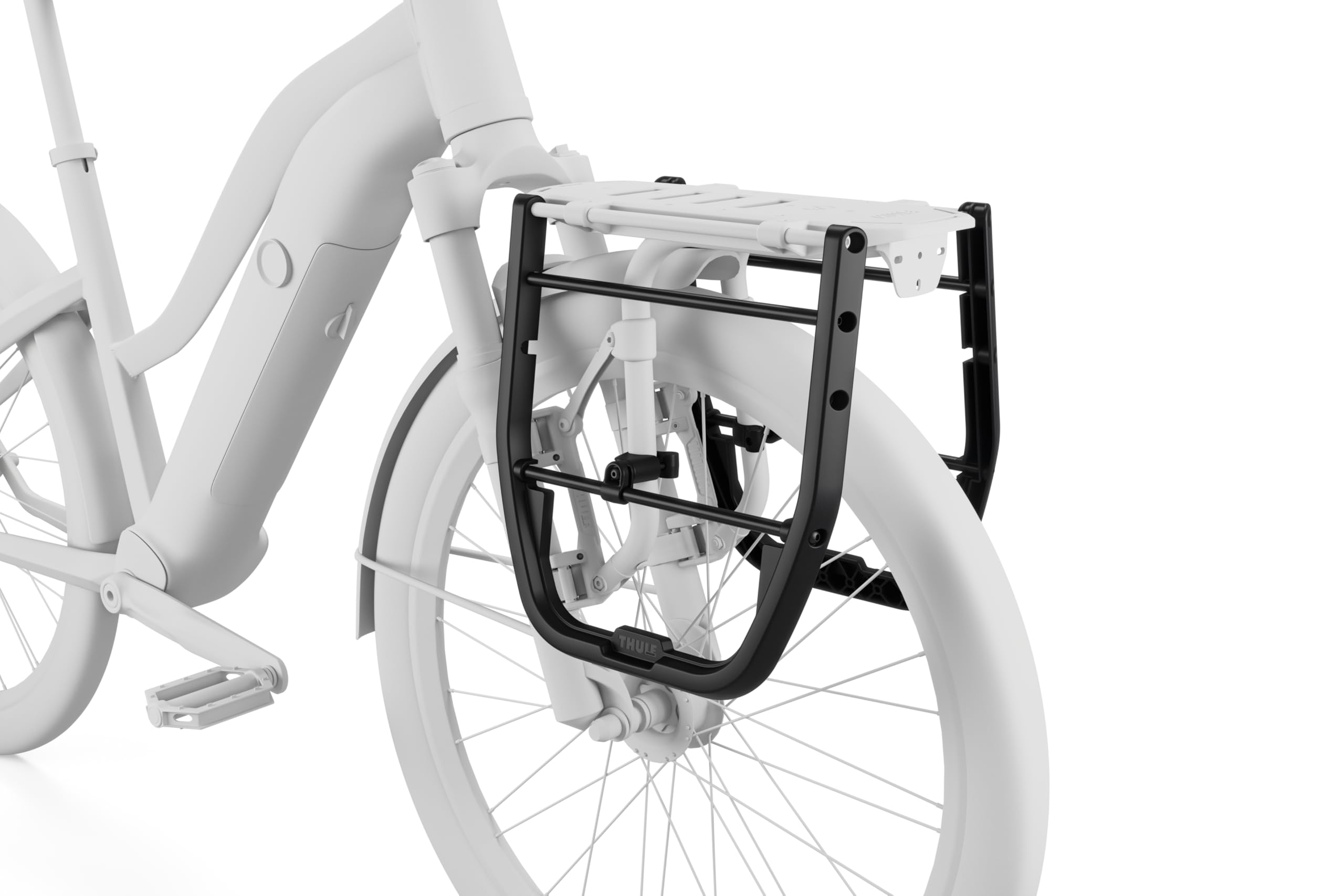 Thule Side Frames Set Cadres Latéraux pour Porte-Bagages Tour Rack Black, One-Size