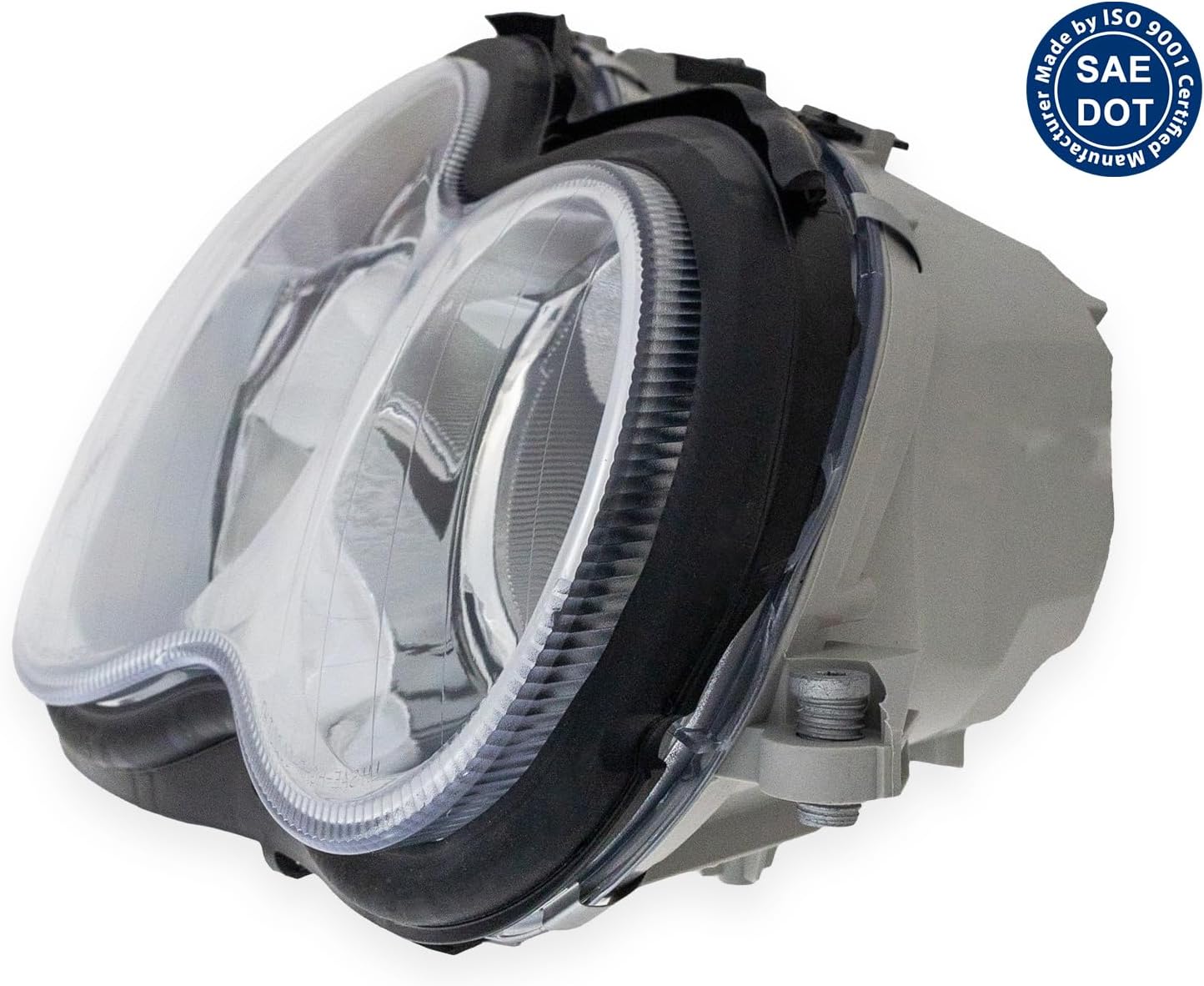 KAP Replacement for Head Lights 2005 2006 2007 C Class C230 C240 C280 C320 C350 Passenger Right Side with Bulb 2038203661 2038201659 MB2503148